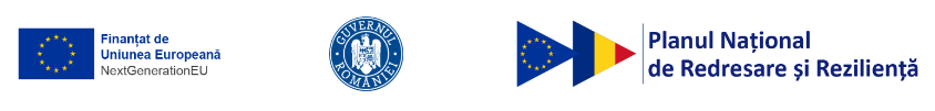 Finanțat de Uniunea Europeană (NextGenerationEU) — Guvernul României — Planul Național de Redresare și Reziliență